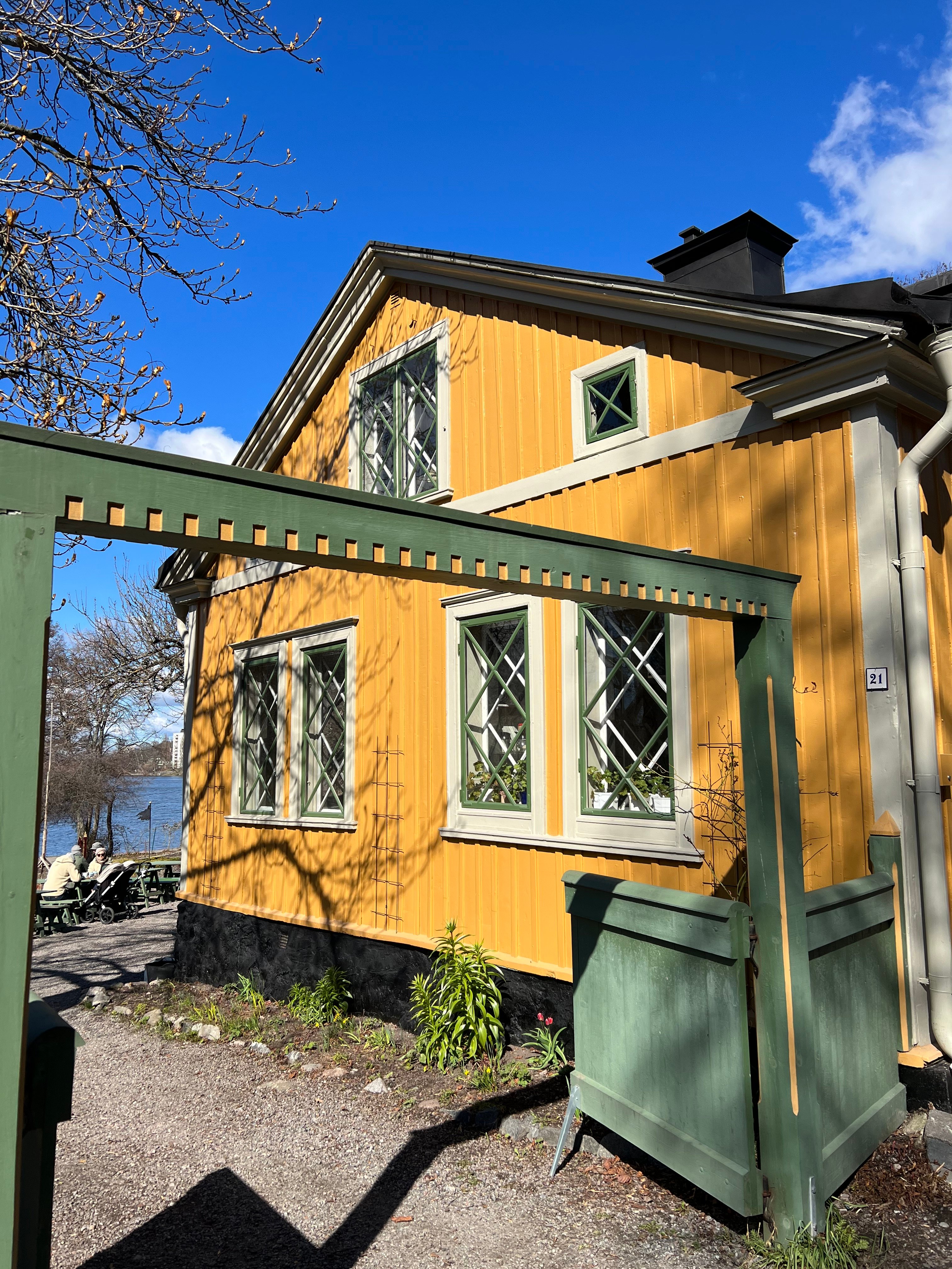Ingången till Stora Henriksvik