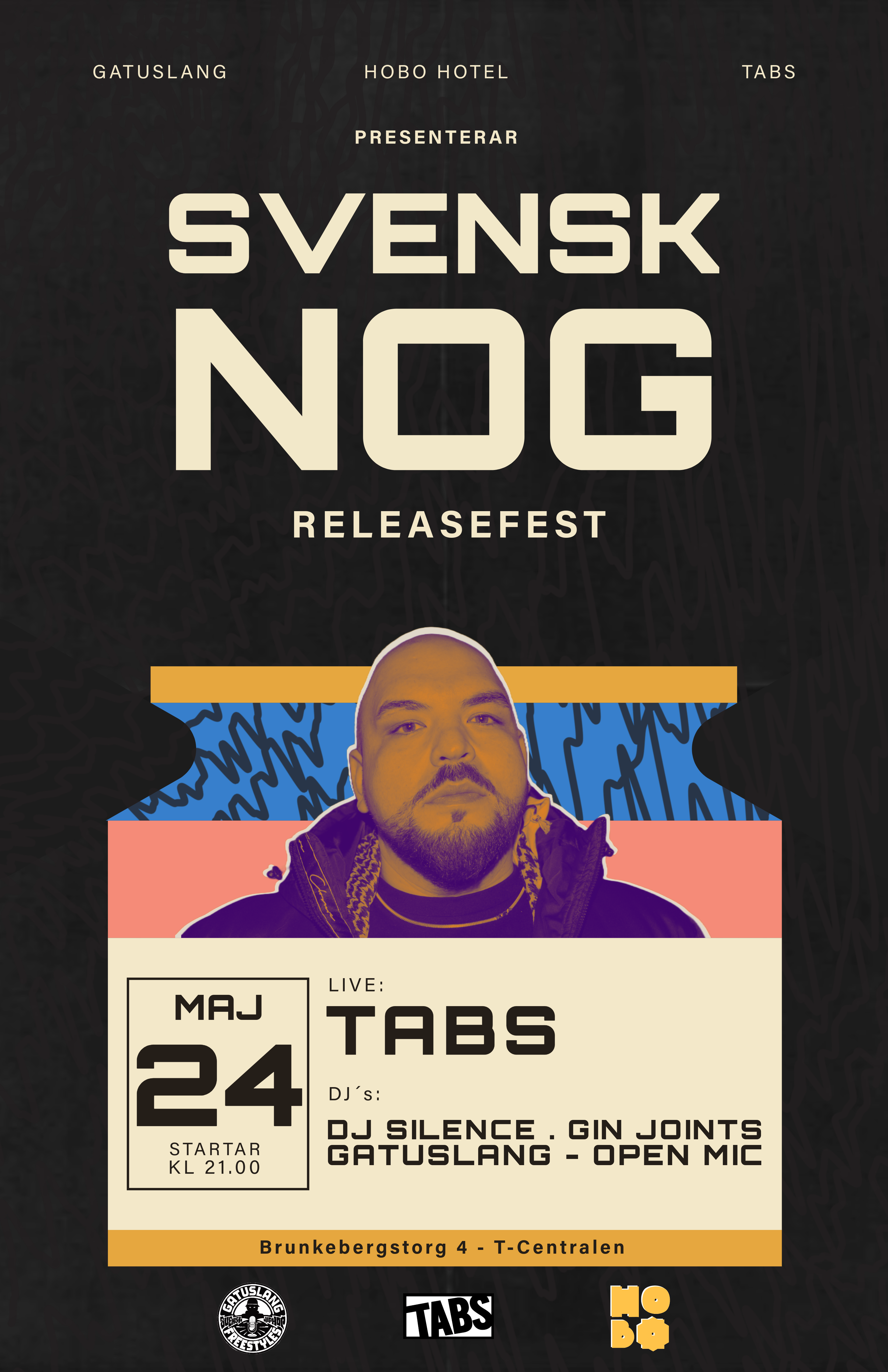 Releasefest Flyer - TABS
