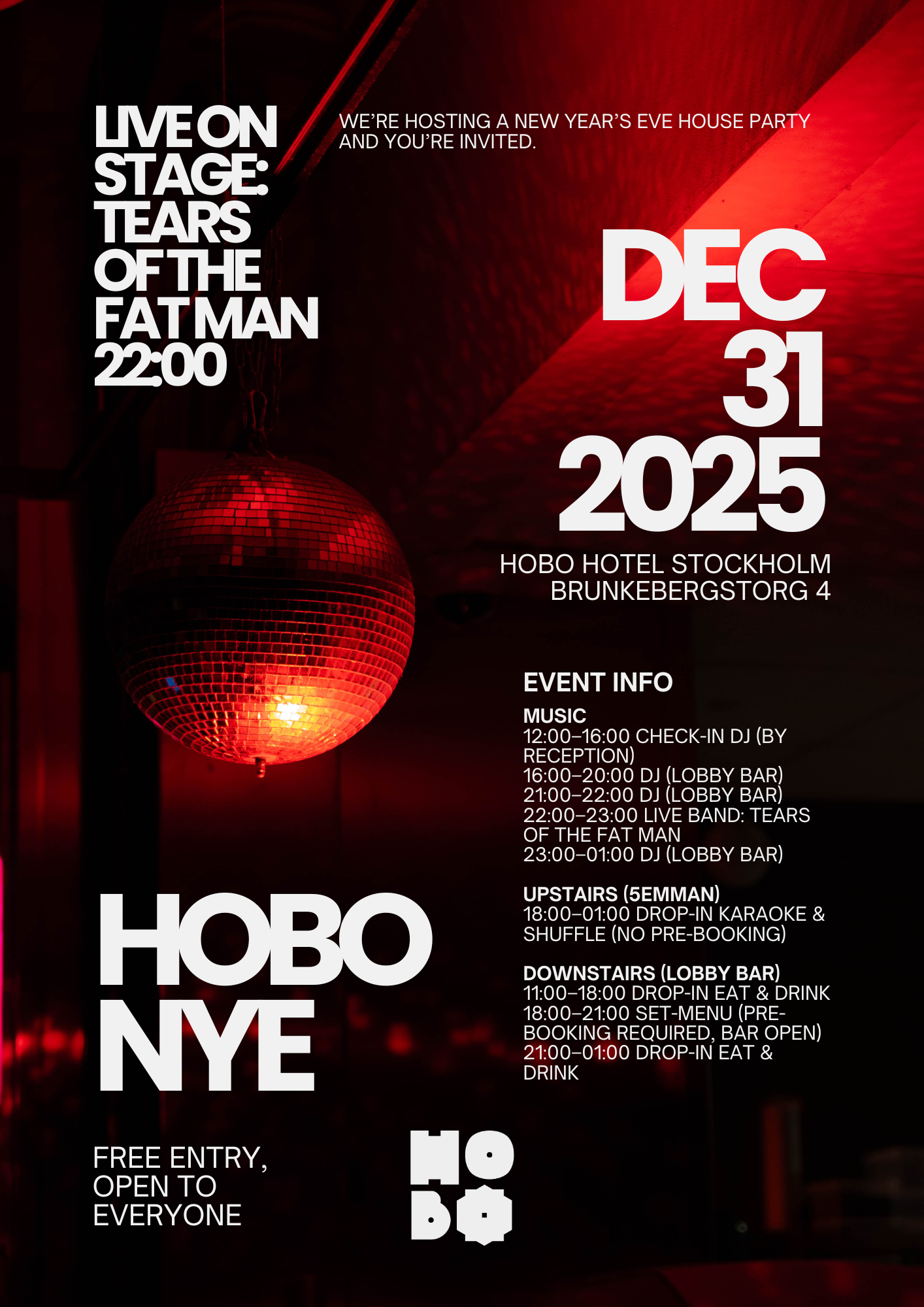 Black and Gray Modern Music Party Flyer (1)