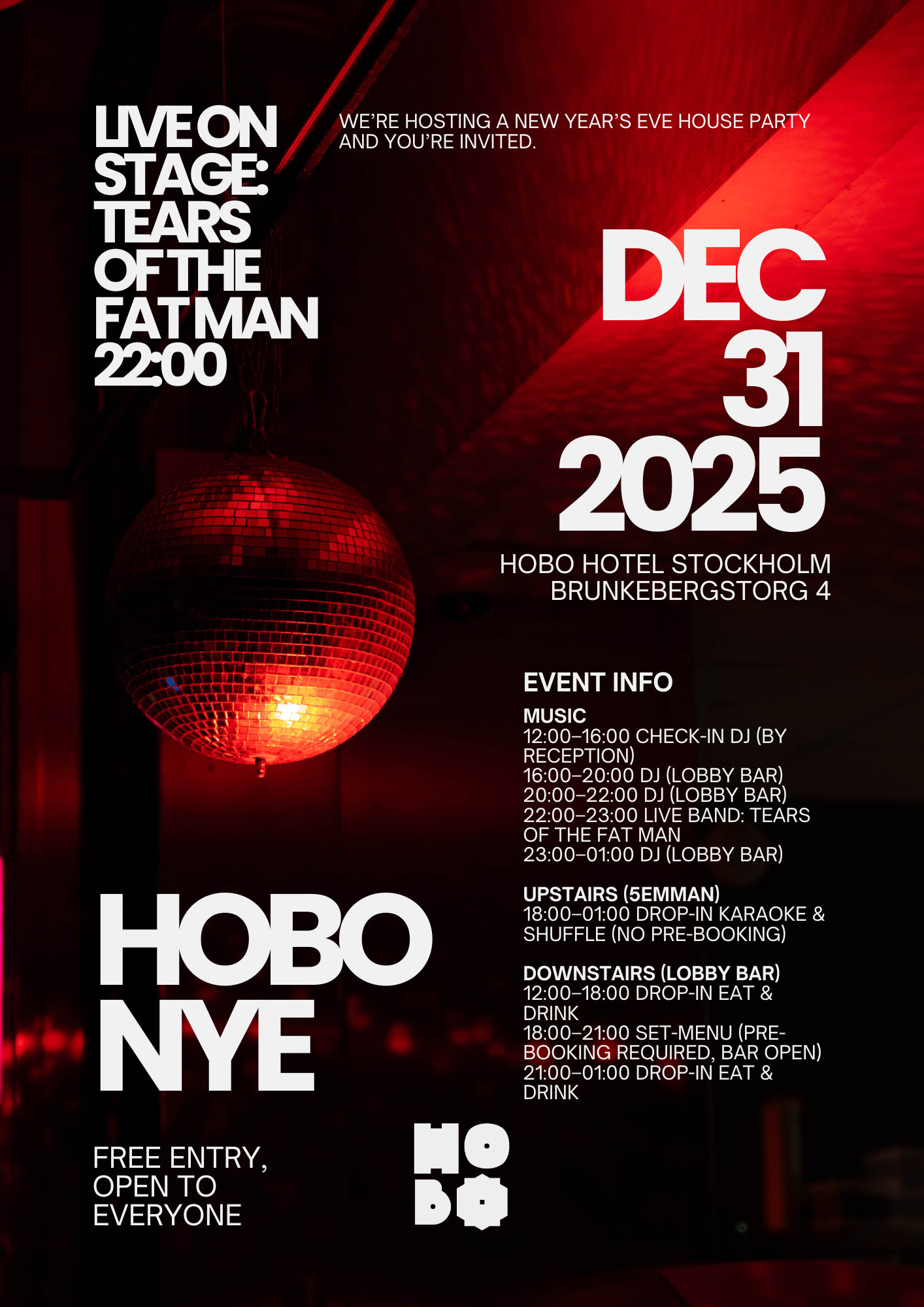 Black and Gray Modern Music Party Flyer (3)