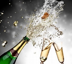 Champagne+glas