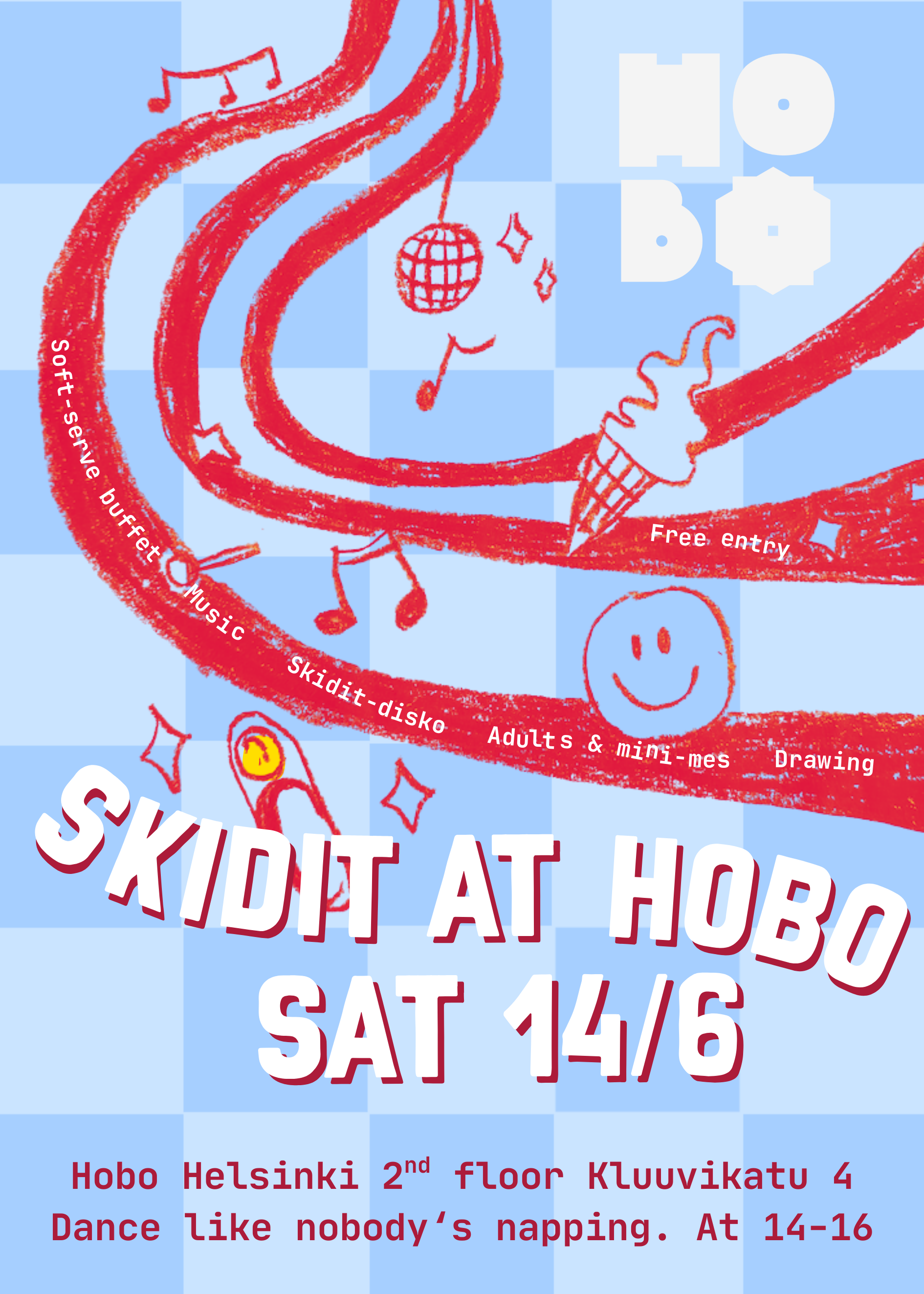 Skidit at Hobo 50x70