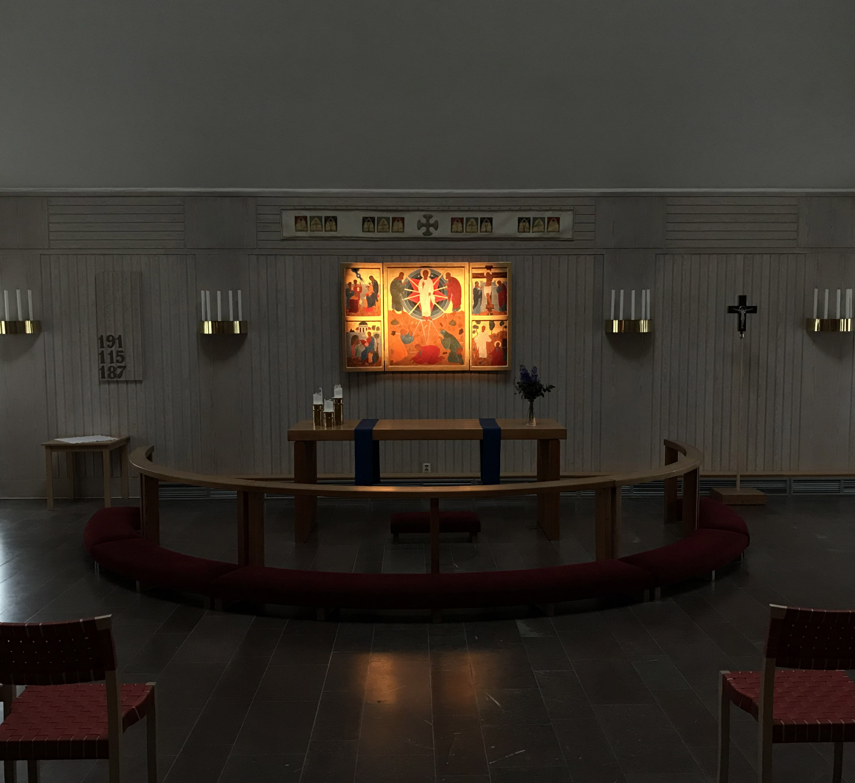 Taras Ljusdesign Kyrka Altartavla