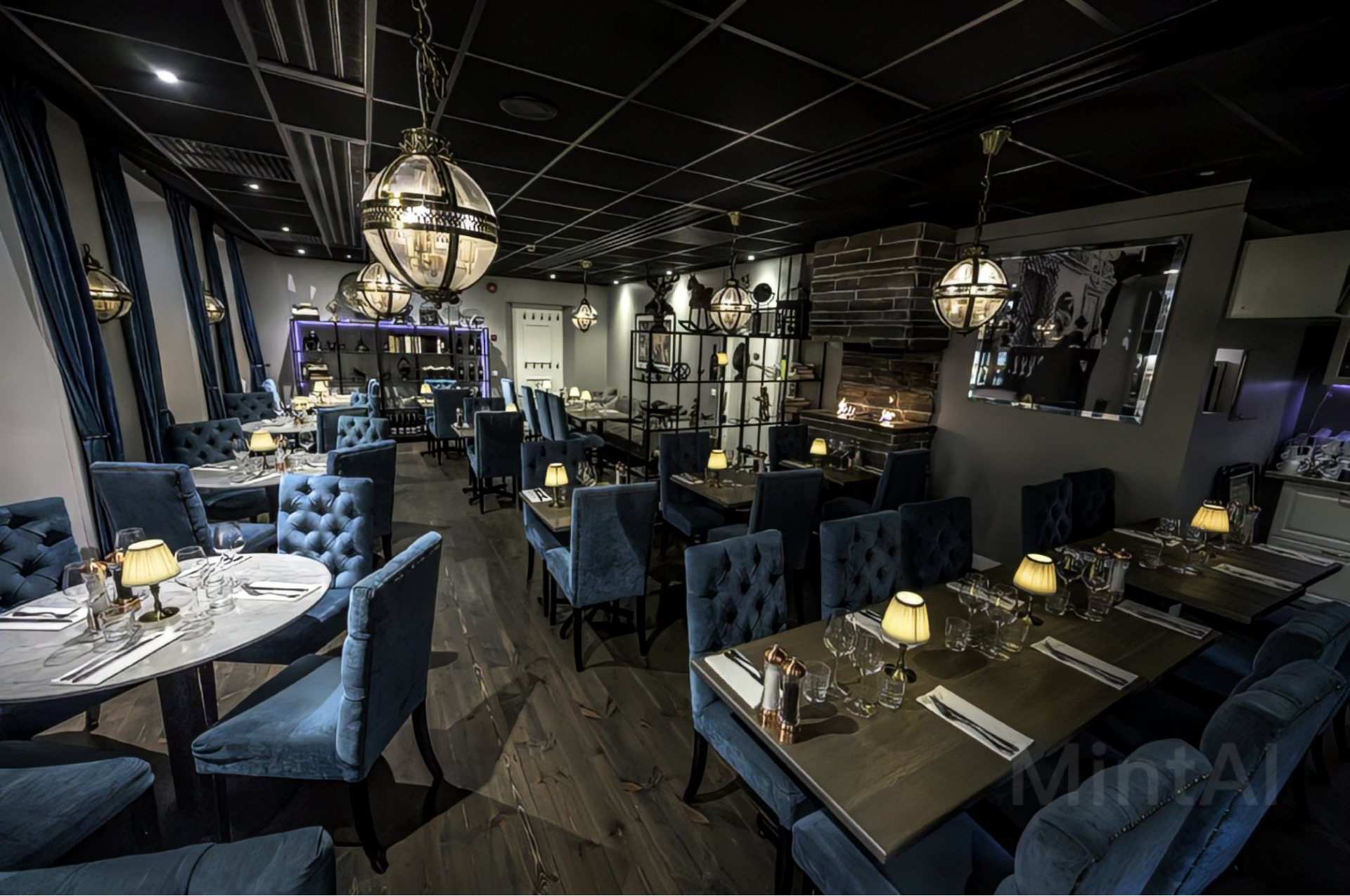 Interiörbild från Villa Romana Uppsala