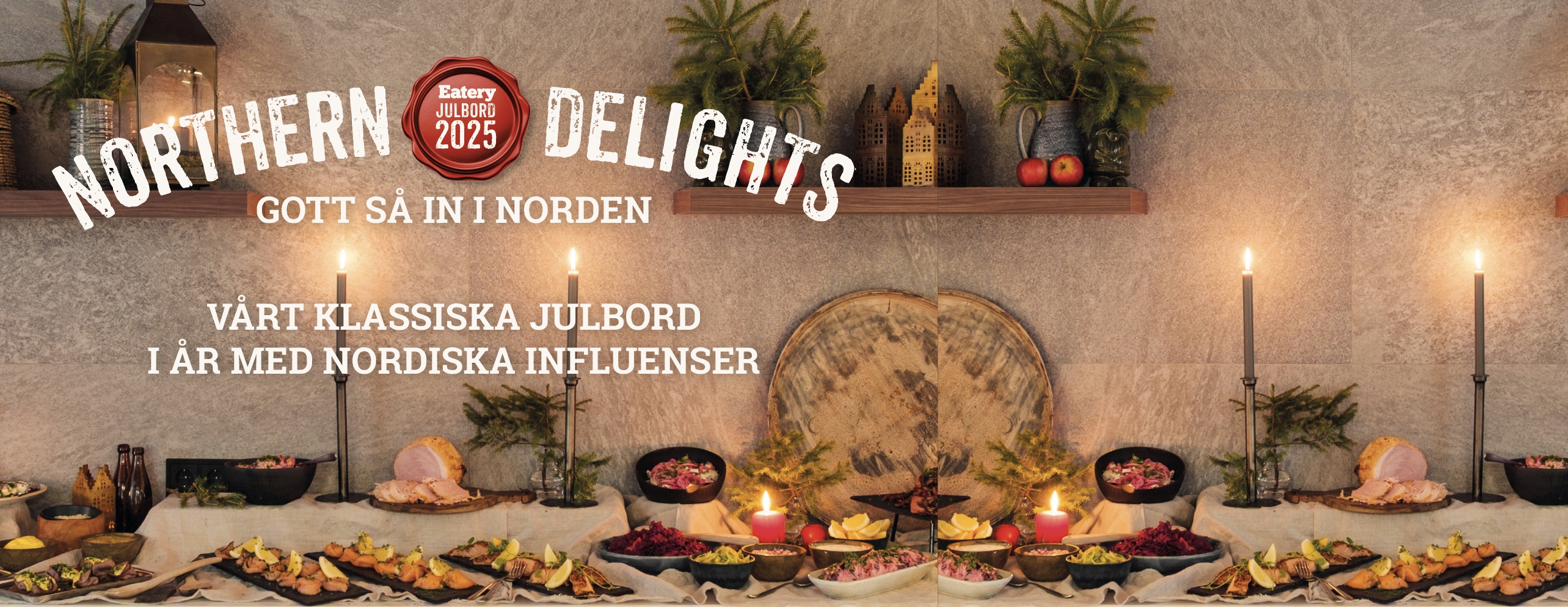 Webbild julbord