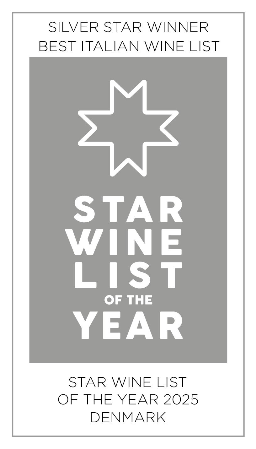 Silver Badge, DENMARK, Best Italian Wine List