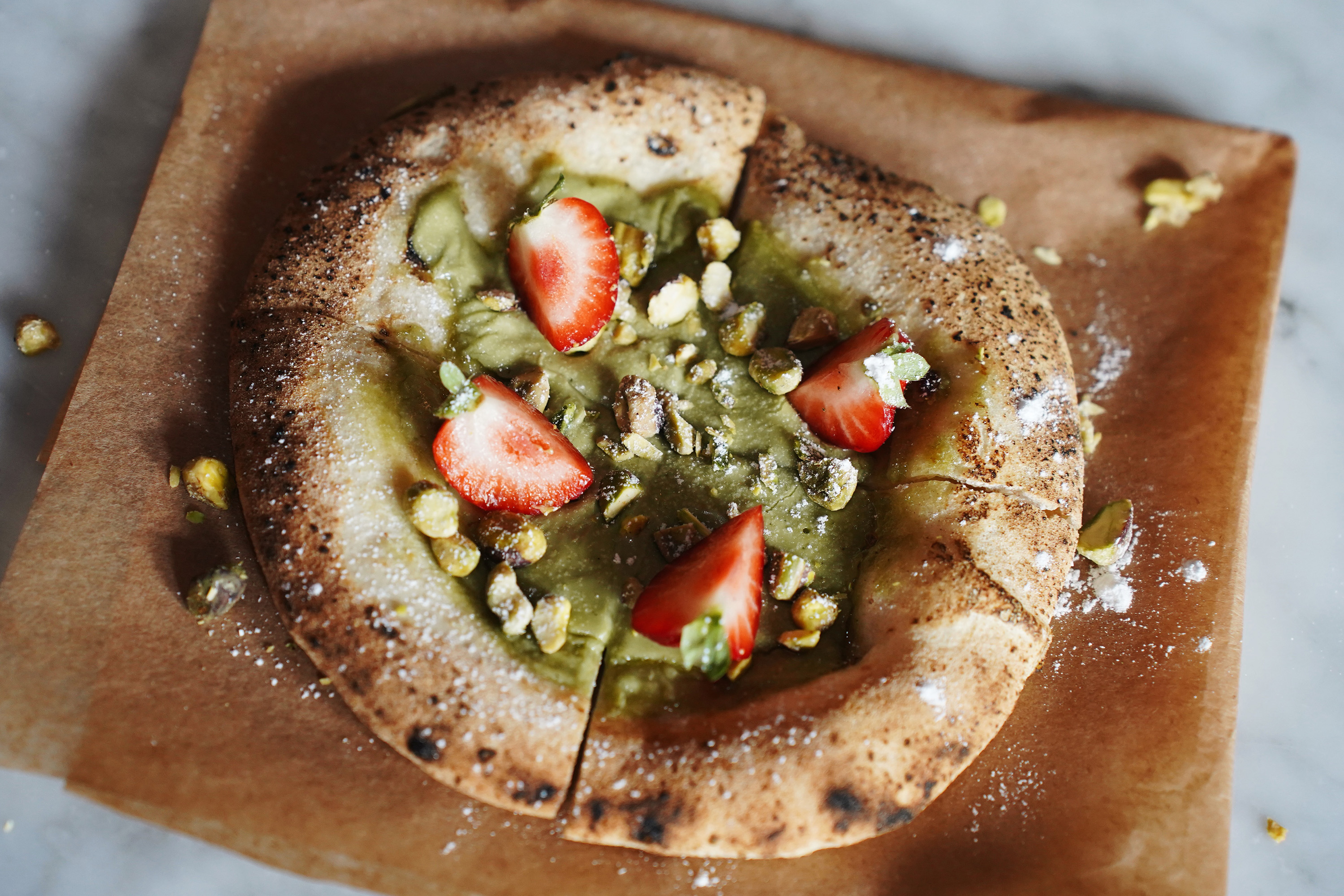 Pistagepizzetta