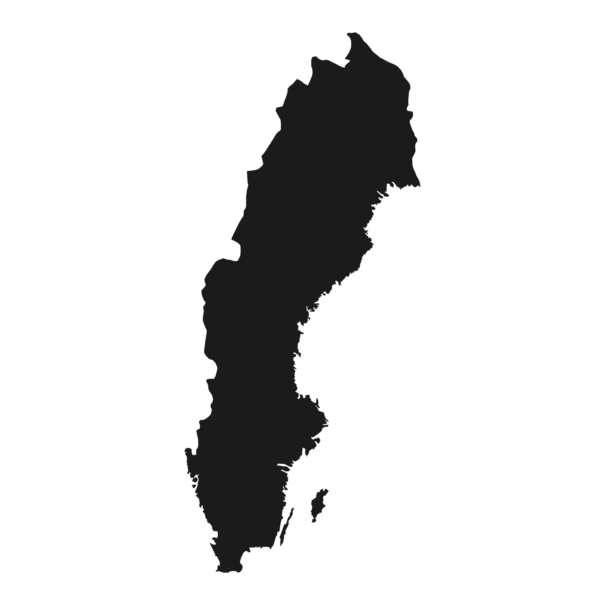 sweden-silhouette
